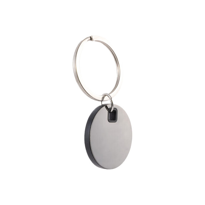 Circle Stainless Steel Keytag