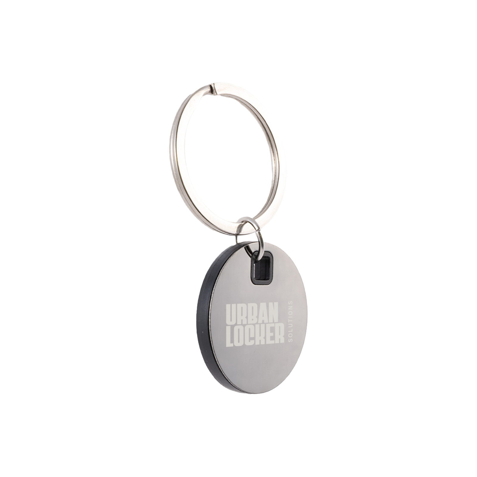 Circle Stainless Steel Keytag