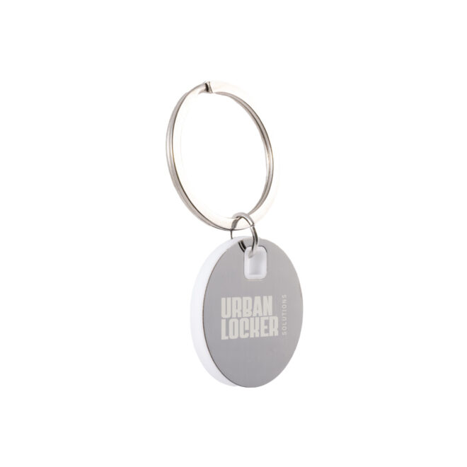Circle Stainless Steel Keytag