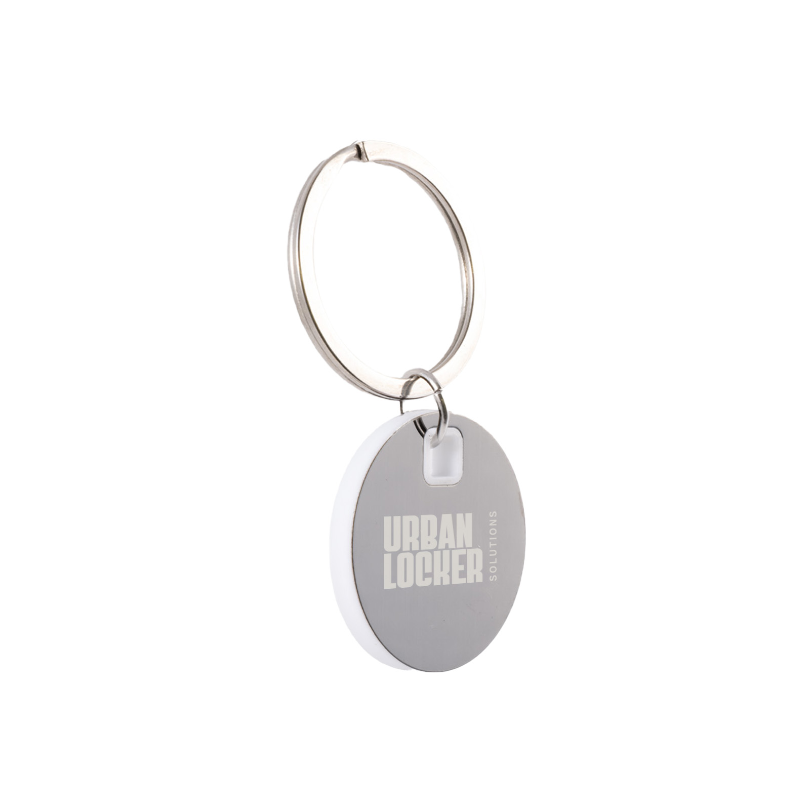 Circle Stainless Steel Keytag