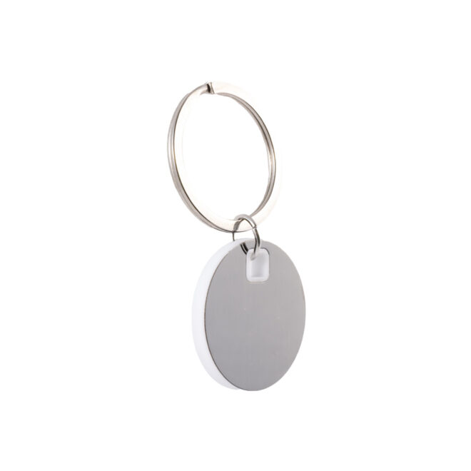 Circle Stainless Steel Keytag