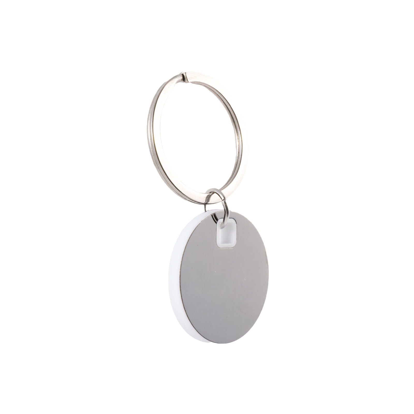Circle Stainless Steel Keytag