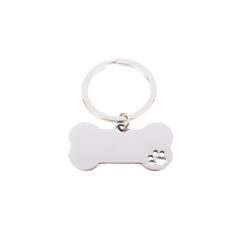Dog Bone Key Tag