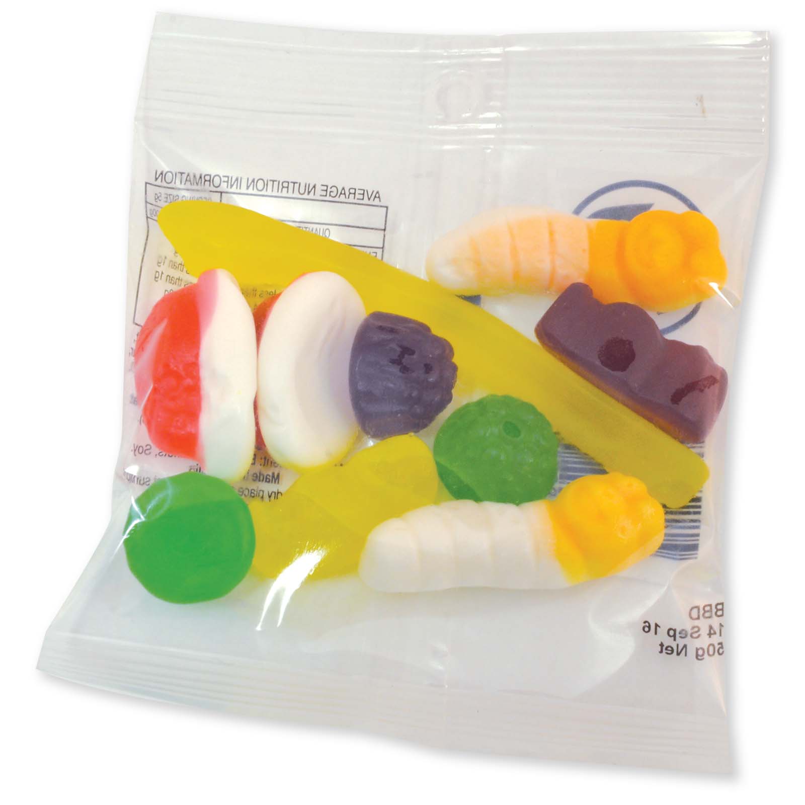 Mixed Jelly Party Snacks – 50g Cello Bag