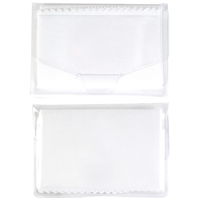 White Microfibre Lens Cloth