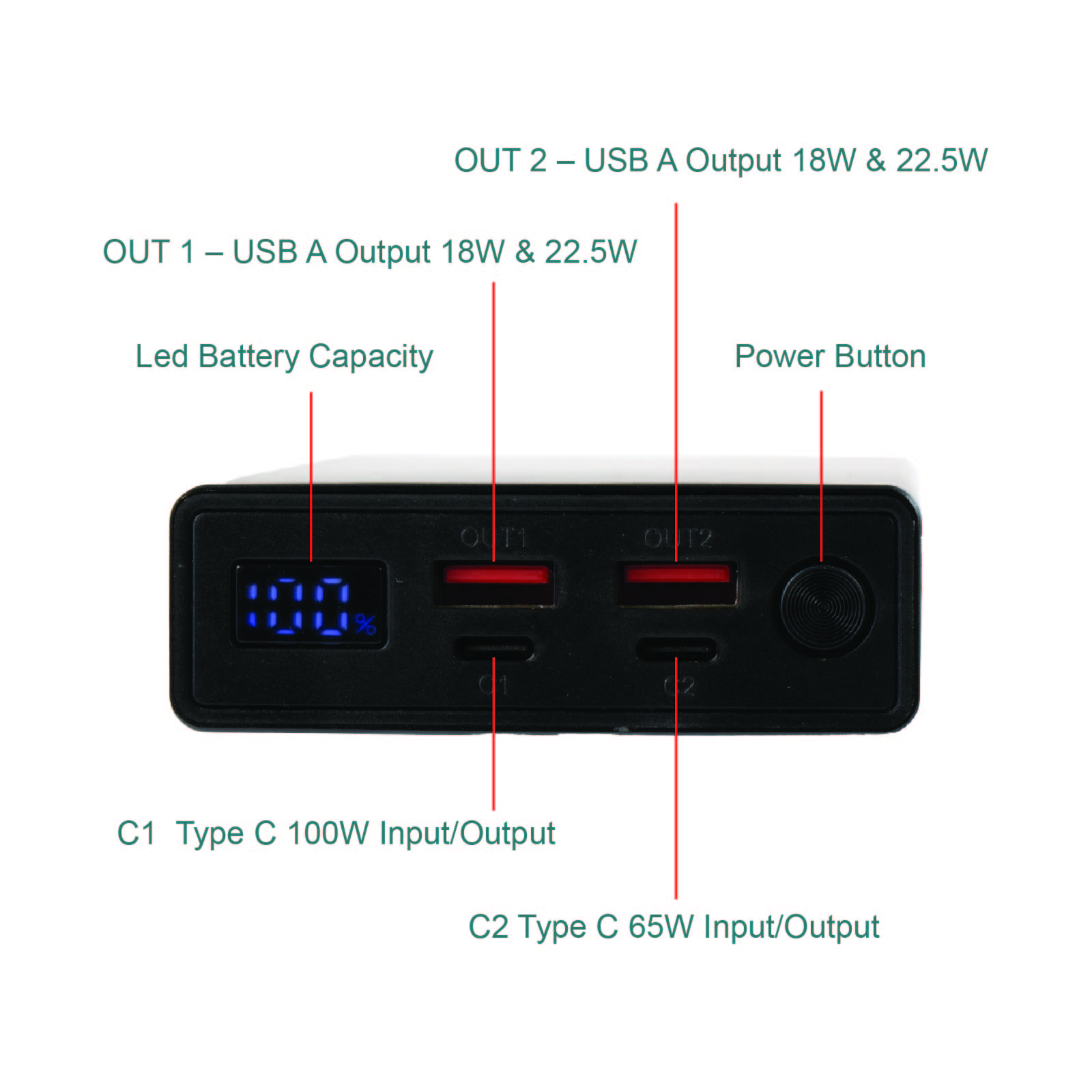 Ortega Power Bank
