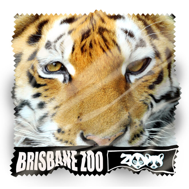 Zig Zag Edging Economy Microfibre Lens Cloth