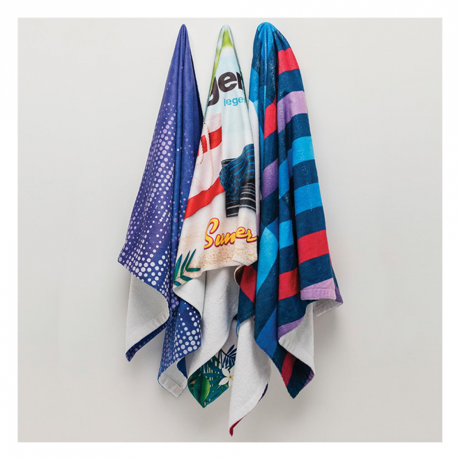 Tailored Sublimation Beach Towel