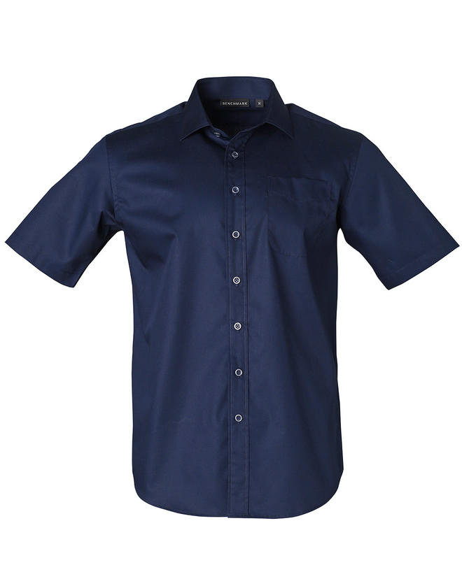 Barkley Mens Taped Seam Short Sleeve Shirt