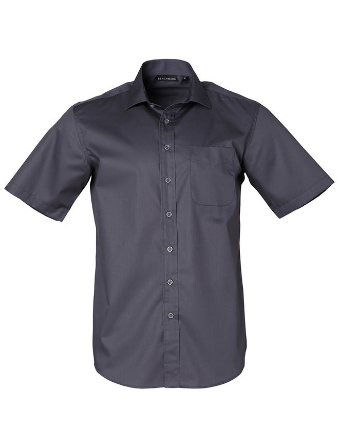 Barkley Mens Taped Seam Short Sleeve Shirt