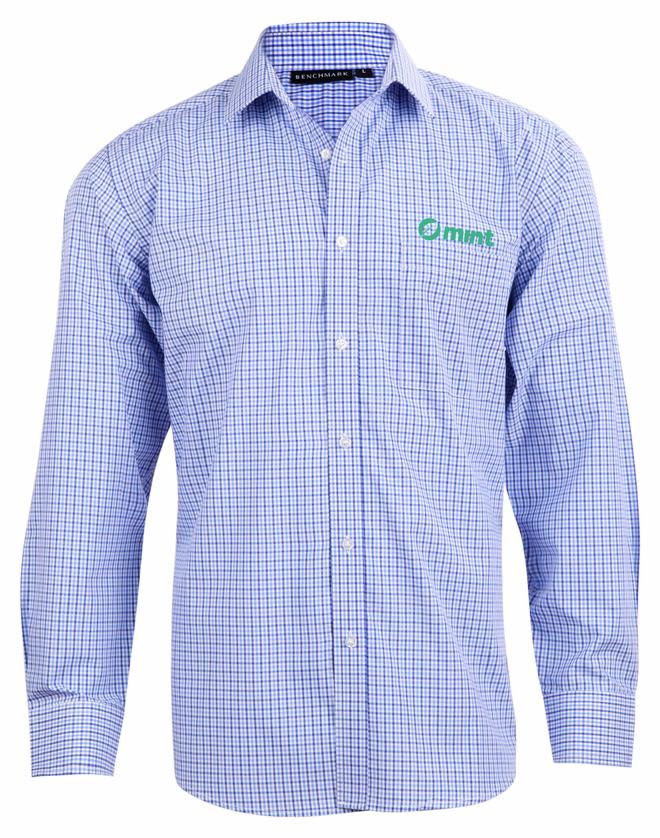 Men’s Multi-Tone Check Long Sleeve Shirt