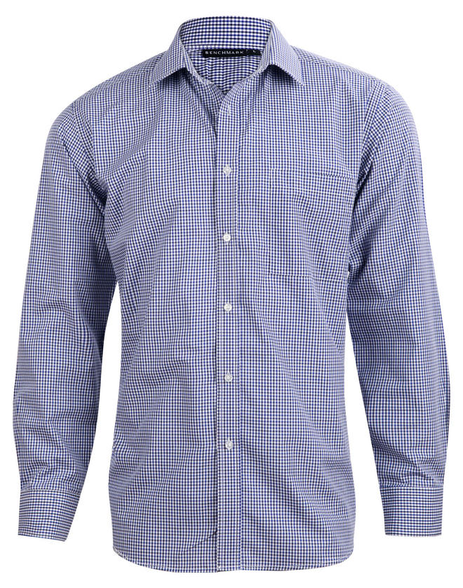 Men’s Multi-Tone Check Long Sleeve Shirt