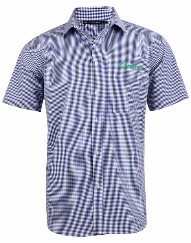 Men’s Multi-Tone Check Short Sleeve Shirt