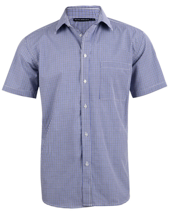 Men’s Multi-Tone Check Short Sleeve Shirt