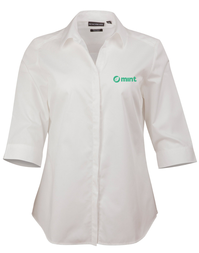 Barkley Ladies Taped Seam 3/4 Sleeve Shirt