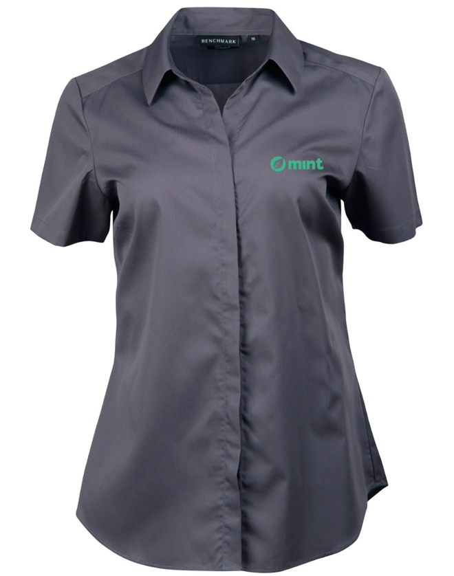 Barkley Ladies Taped Seam Short Sleeve Shirt