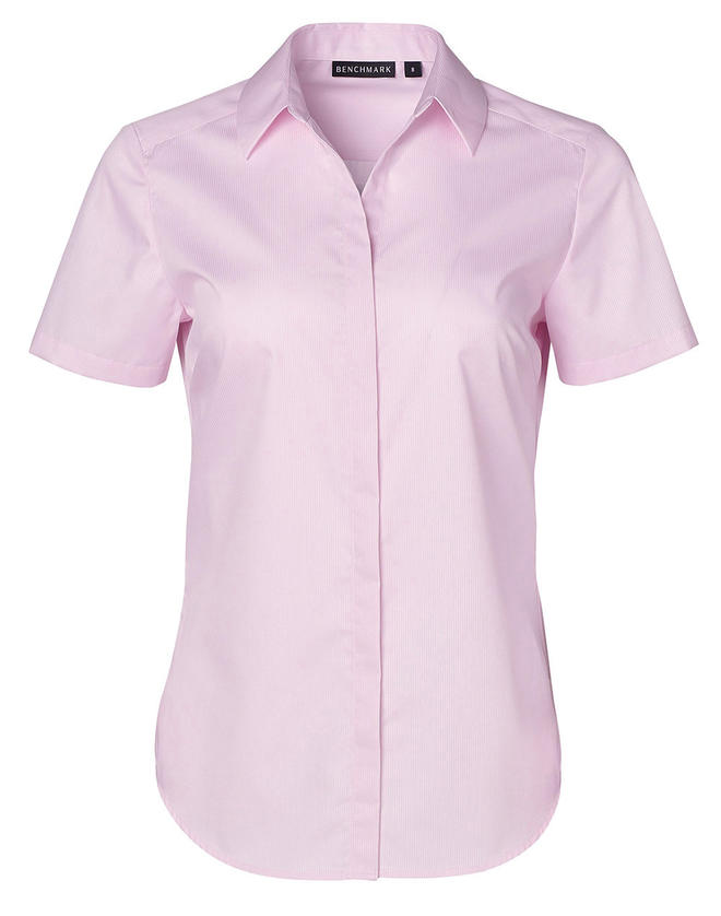 Barkley Ladies Taped Seam Short Sleeve Shirt