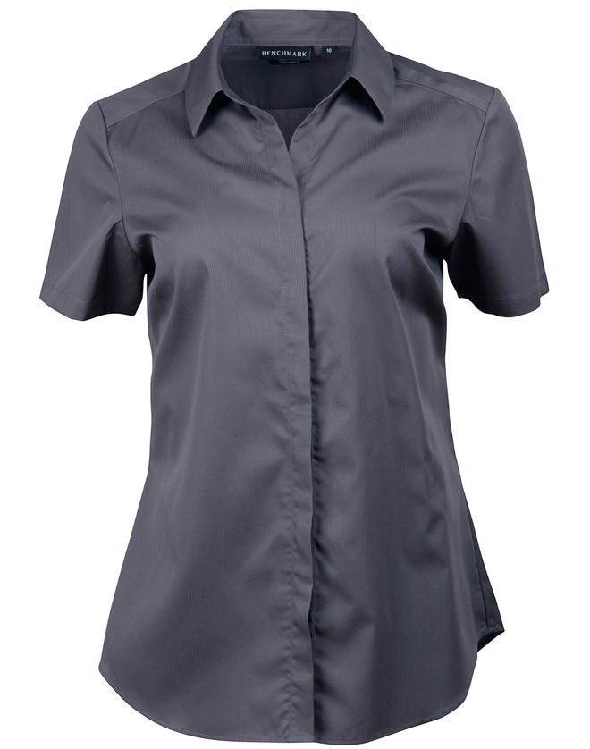 Barkley Ladies Taped Seam Short Sleeve Shirt