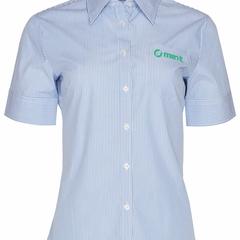 Women's Balance Stripe Short Sleeve Shirt