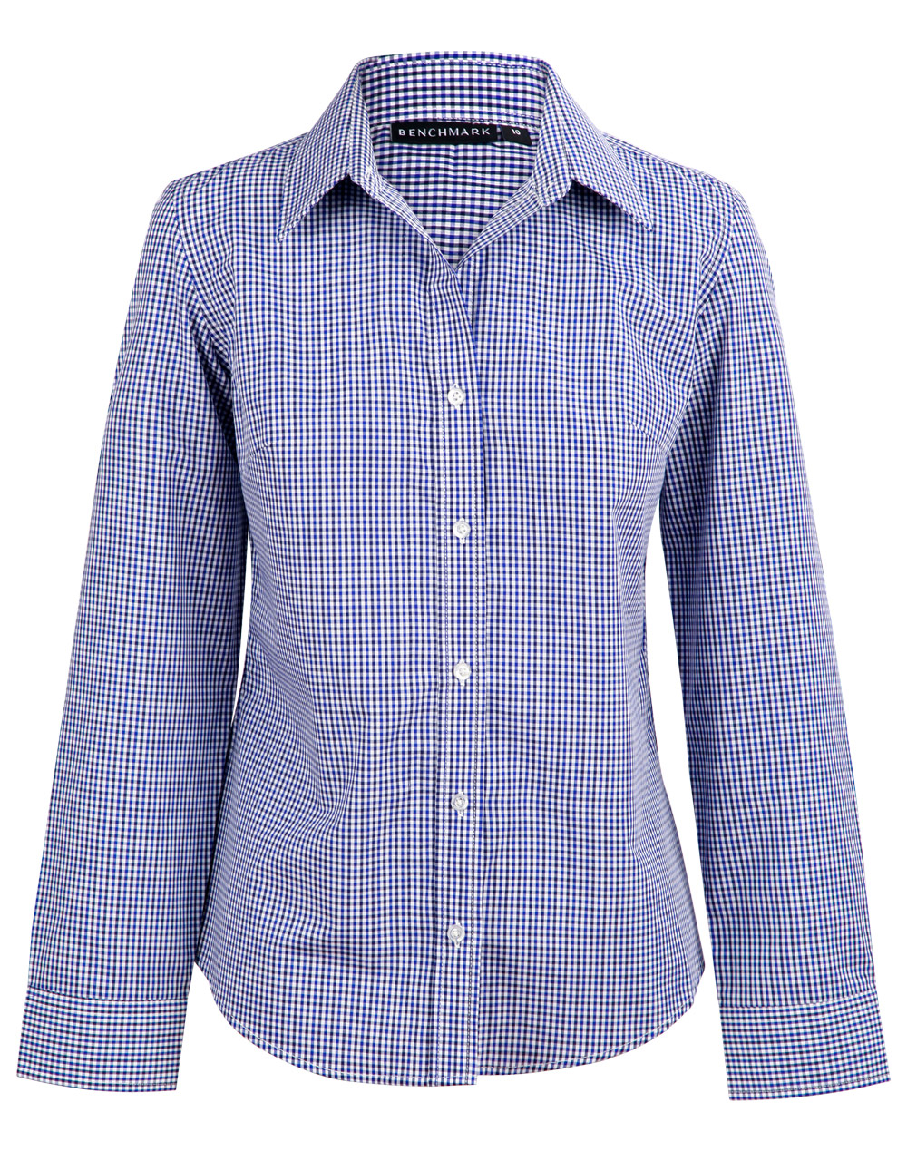 Ladies’ Multi-Tone Check Long Sleeve Shirt