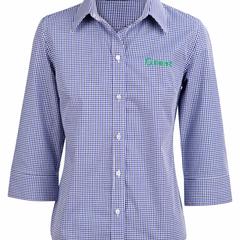 Ladies’ Multi-Tone Check 3/4 Sleeve Shirt