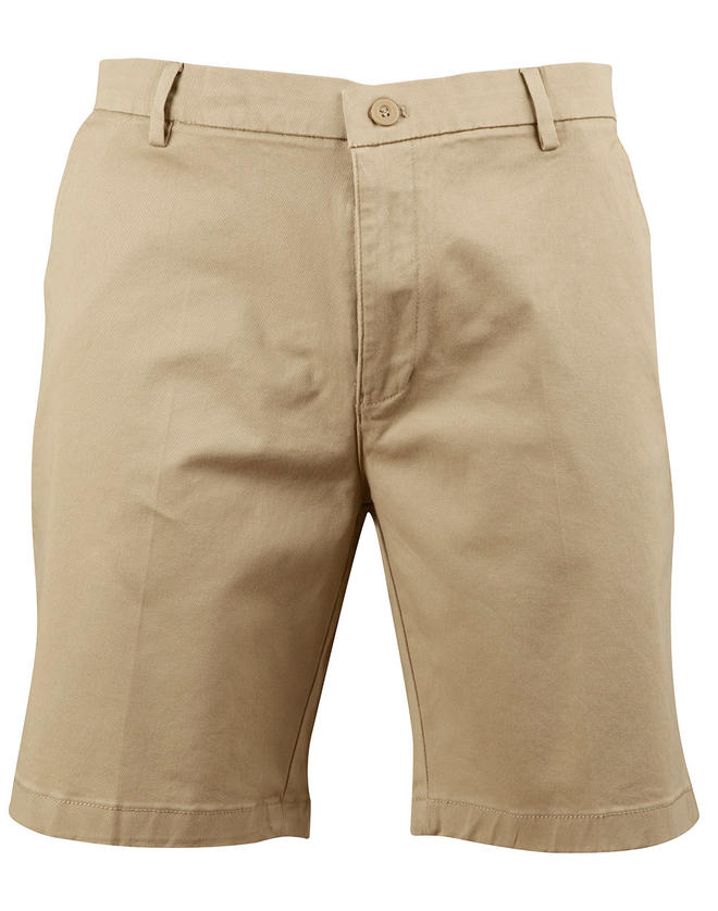 Mens Stretch Slimfit Boston Chino Shorts