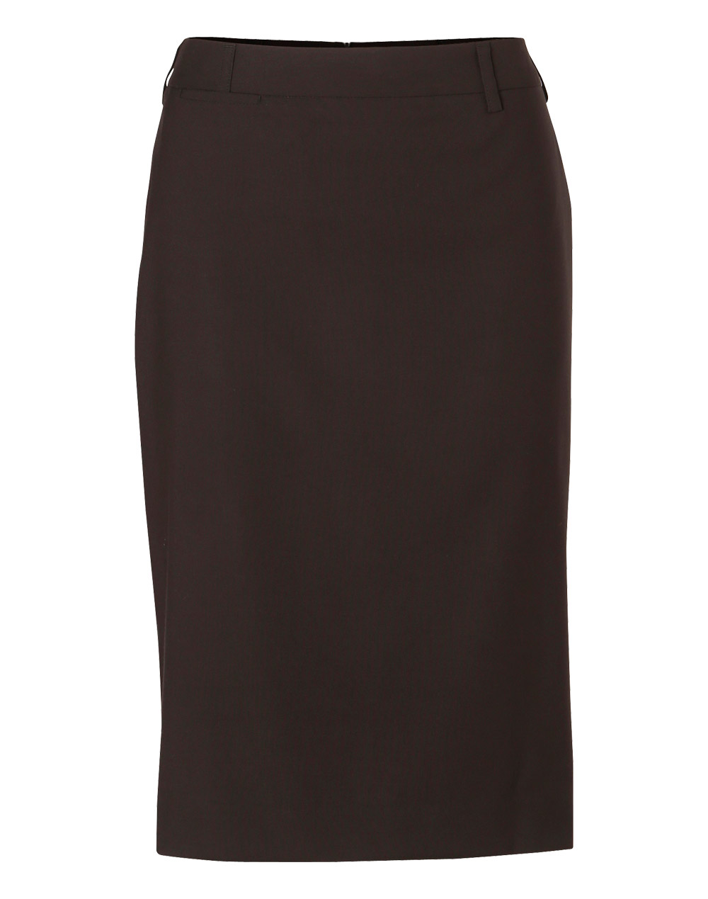 Women’s Poly/Viscose Stretch Mid Length Lined Pencil Skirt