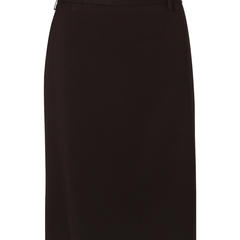 Women's Poly/Viscose Stretch Mid Length Lined Pencil Skirt