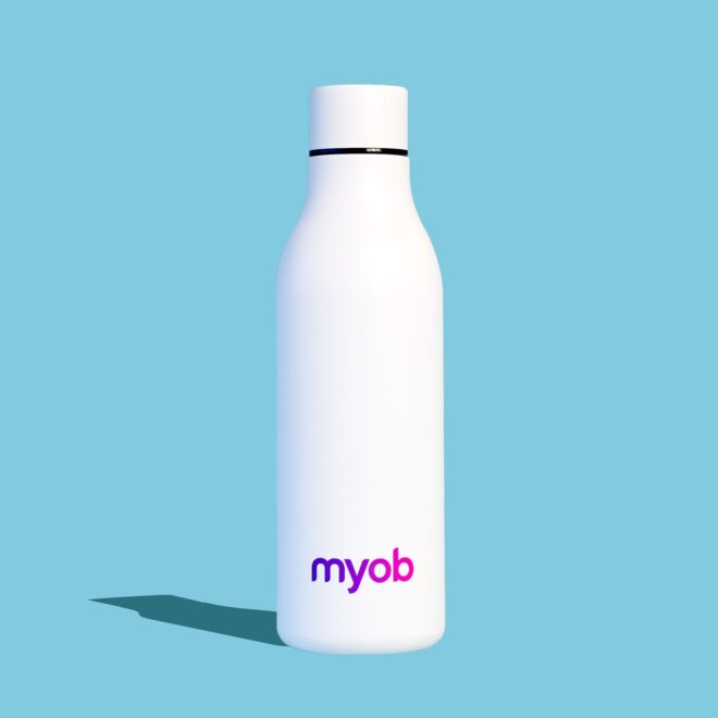 Avery Rubber Coated Bottle – Custom Colour