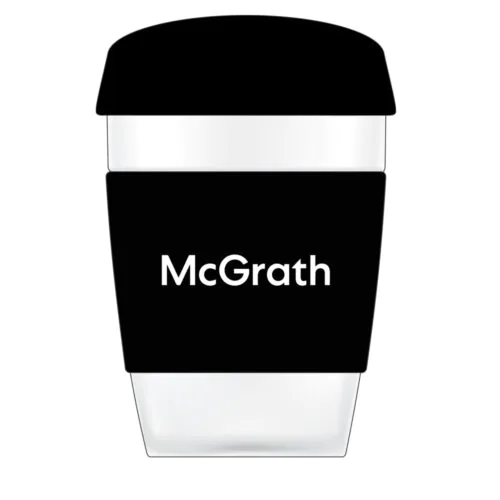 Borosilicate 350ml Travel Mug