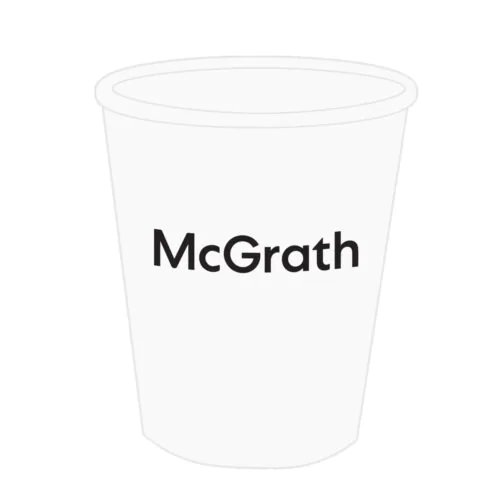 Recyclable Single Wall Coffee Cups