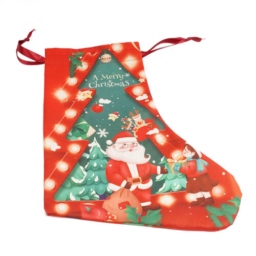 Santa Sock Gift Tote