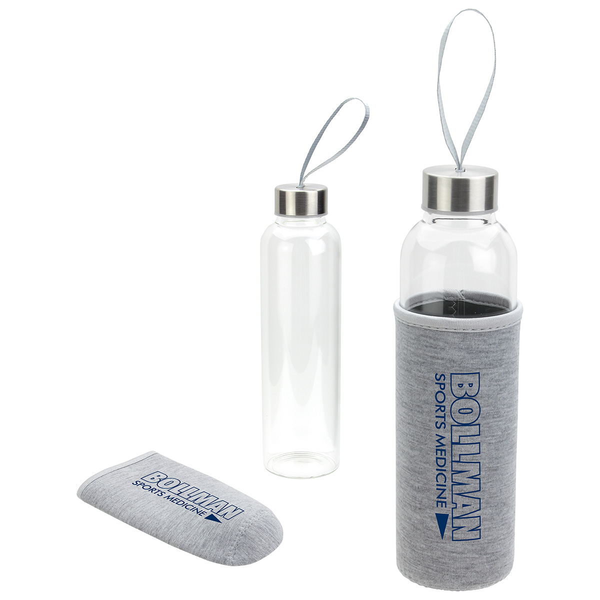 600ml Jupiter Glass Bottle With Neoprene Sleeve