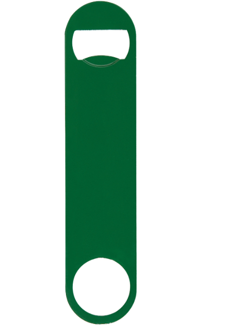 Paddle Style Powder Coated Steel Bottle Opener