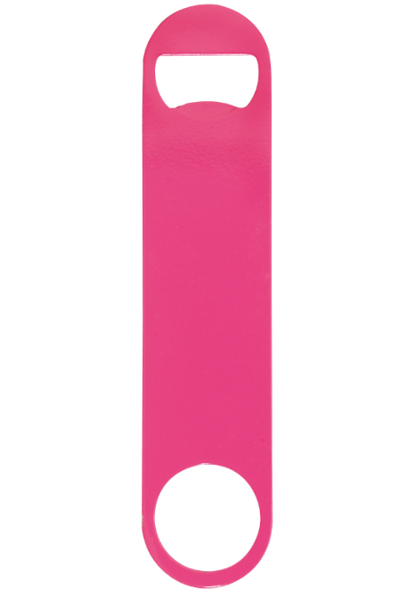 Paddle Style Powder Coated Steel Bottle Opener