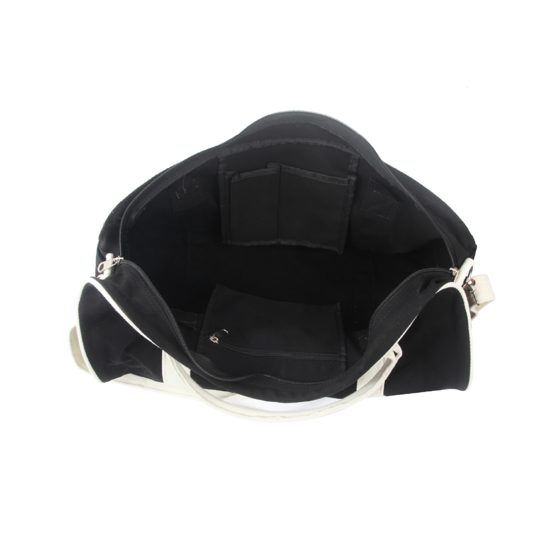 Nixson Two Tone Canvas Duffle Bag