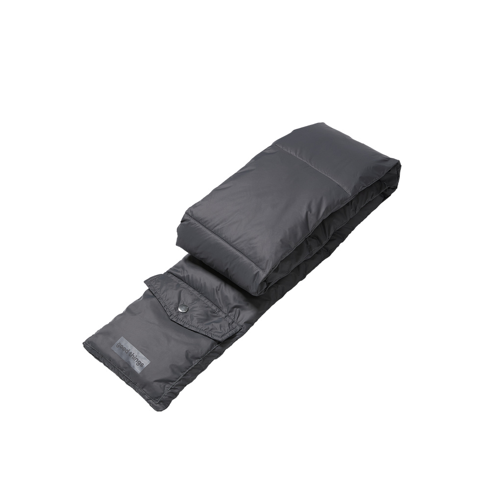 Branded Puffer Scarf