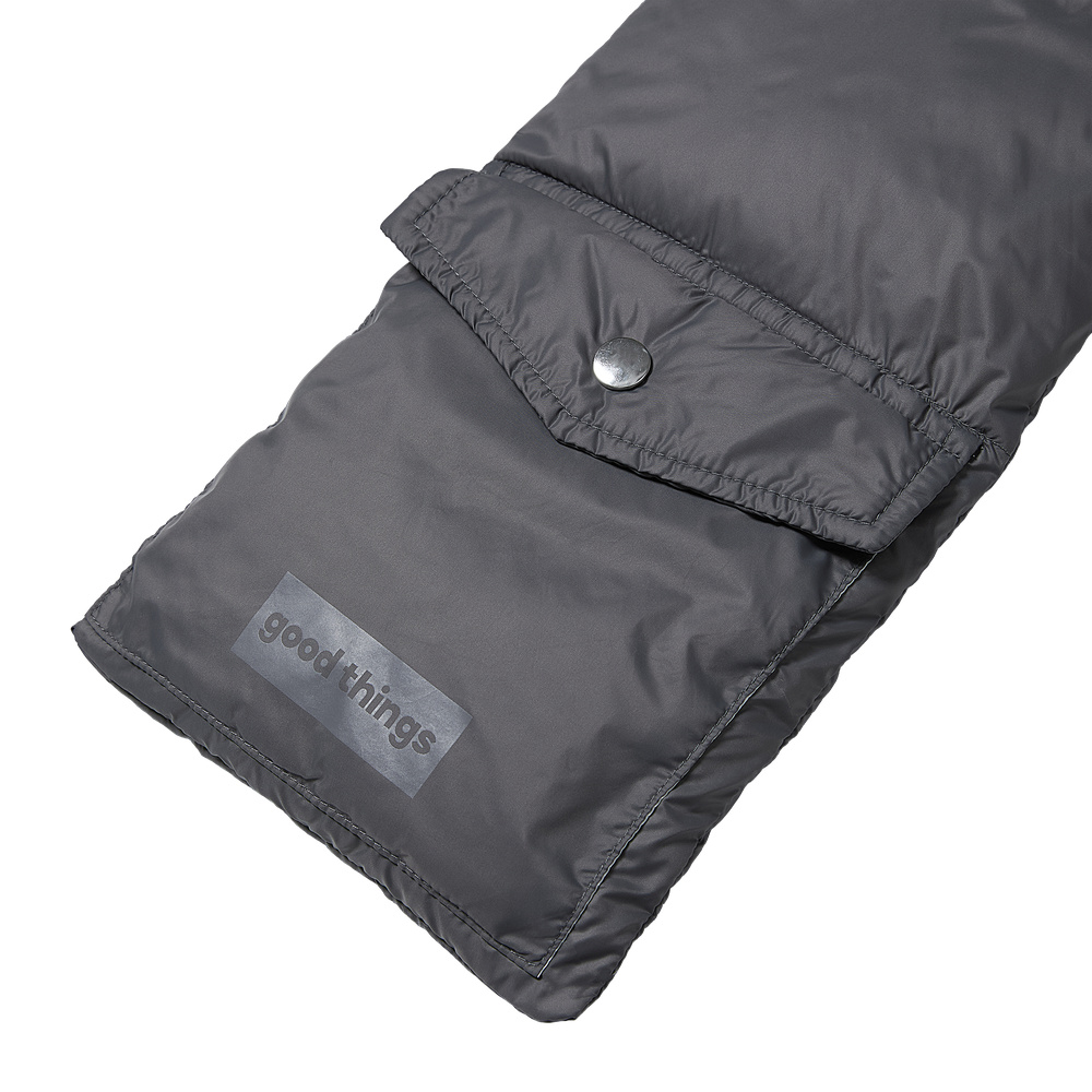 Branded Puffer Scarf