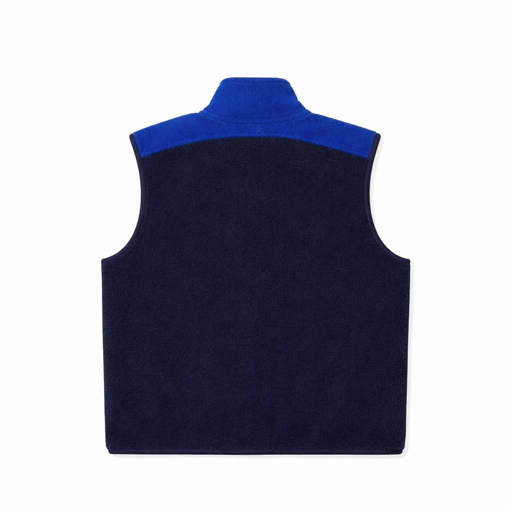 Contrast Fleece Vest