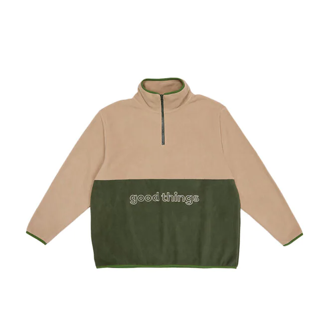 Premium 1/4 Zip Fleece Jumper