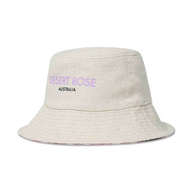 Reversible Cotton and Polyester Bucket Hat