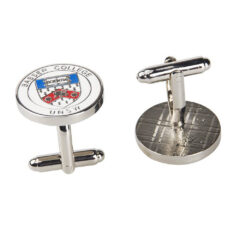 Custom Made Enamel Crest Cufflinks