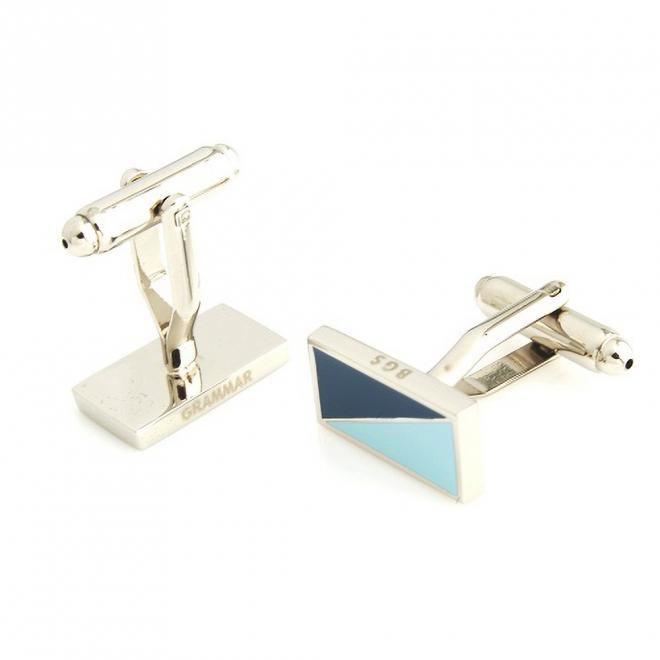 Custom Made Enamel Stripe Cufflinks