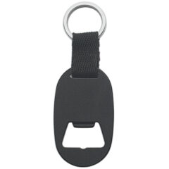 Metal Keyring With Bottle Opener