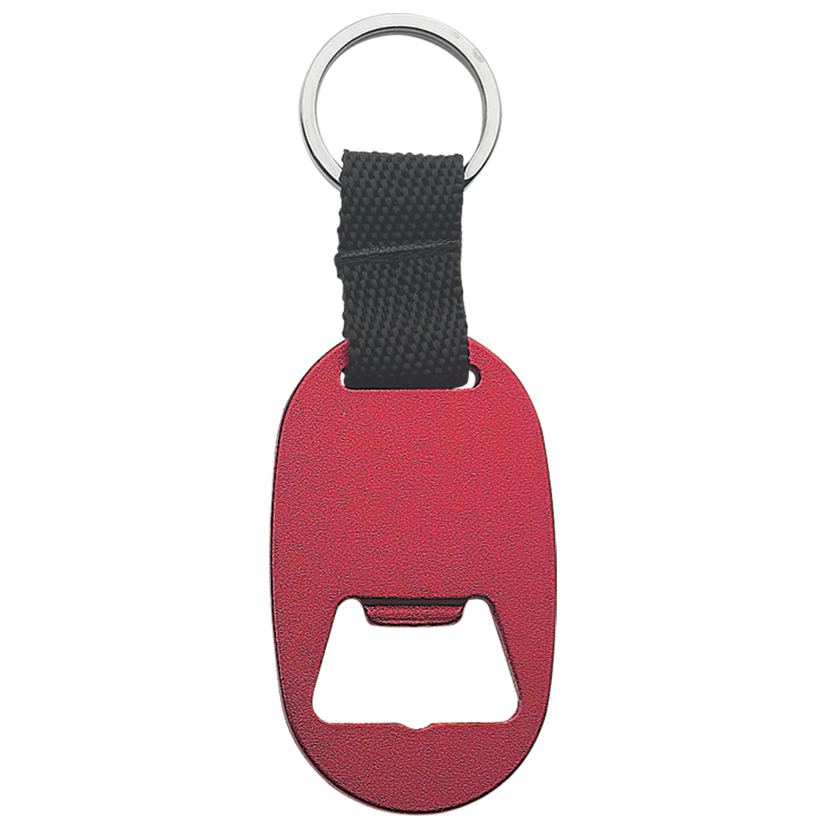 Metal Keyring With Bottle Opener