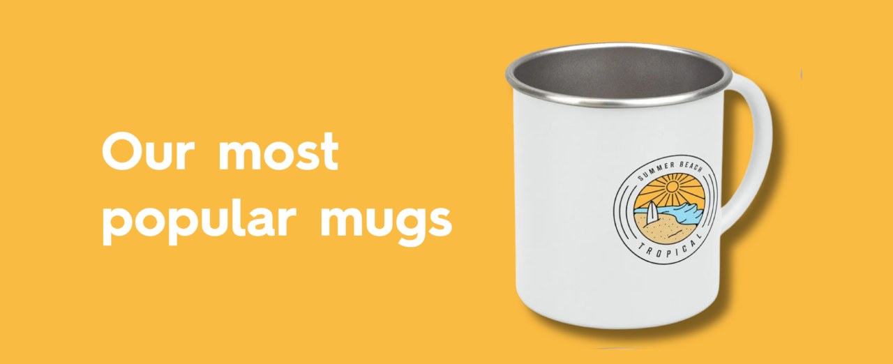 Our most popular mugs | Winter Merch Must Haves