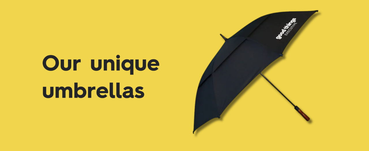 Our unique umbrellas | Winter Merch Must Haves