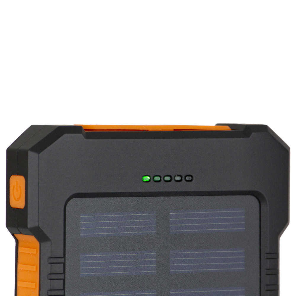 Radiant 5000 mAh Solar Power Bank