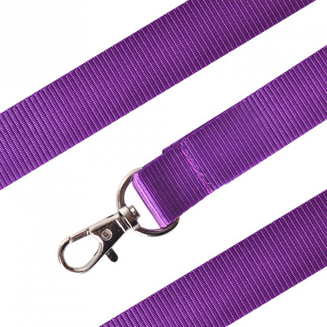 PCL05_purple Nylon Lanyard