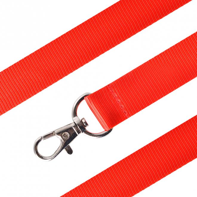 PCL05_red Nylon Lanyard
